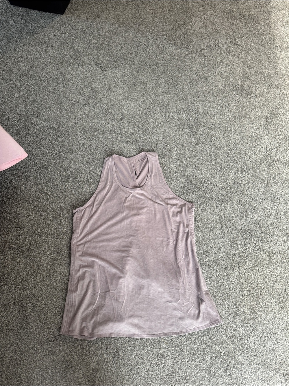 Athleta Lavender Scoop-Neck Tank Top